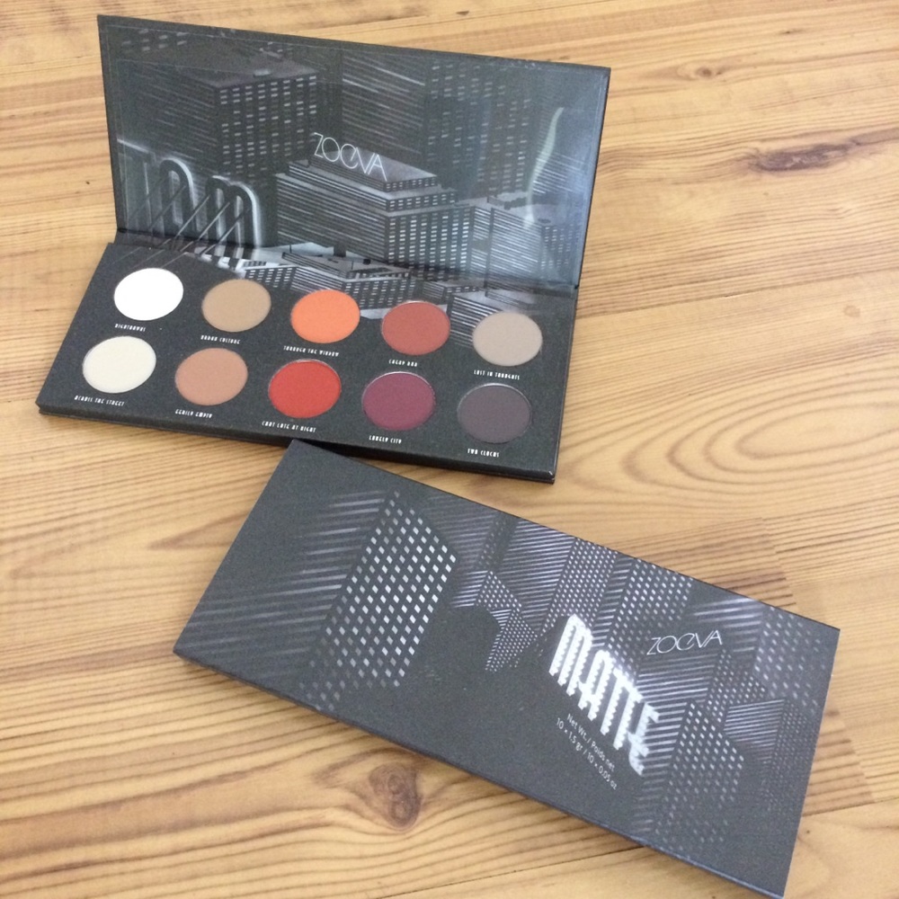 NEW Zoeva Matte Eyeshadow Palette